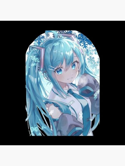 Alternative view of New Hatsune Miku Throw Pillow