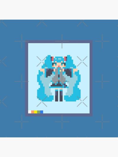 Alternative view of Game Hatsune Miku Vocaloid Throw Pillow