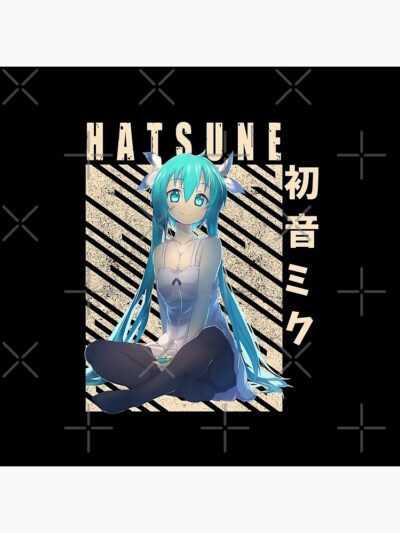 Alternative view of Best Selling Hatsune Miku Throw Pillow