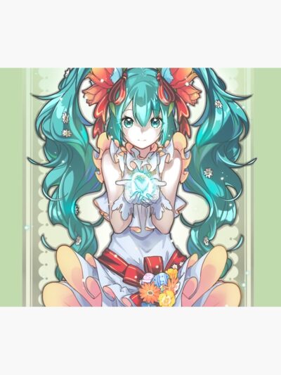 Alternative view of New Design Miku Hatsune Tapestry