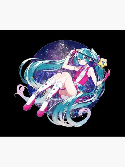 Alternative view of Moon Hatsune Miku Tapestry