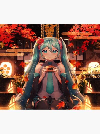 Alternative view of Must Try Hatsune Miku Tapestry
