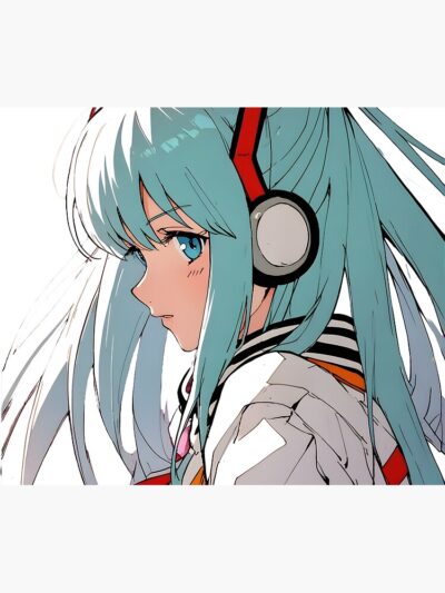 Alternative view of Listen to Music Hatsune Miku Tapestry