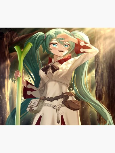 Alternative view of Sun Hatsune Miku Tapestry