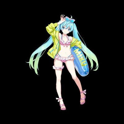 Alternative view of Bikini Hatsune Miku Tote Bag