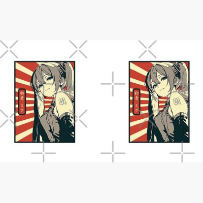 Alternative view of Hatsune Miku Japanese Sunburst Mug