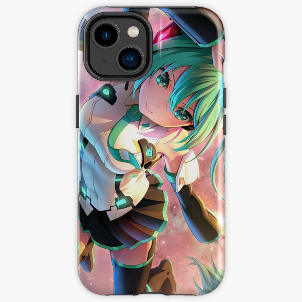 Colorful Hatsune Miku Iphone Case
