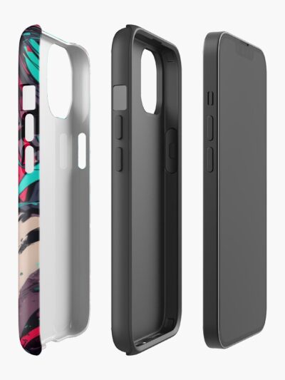 Alternative view of Hatsune Miku Colorful Print Design Iphone Case