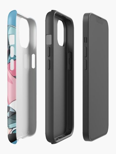 Alternative view of Cute Hatsune Miku Vocaloid Iphone Case