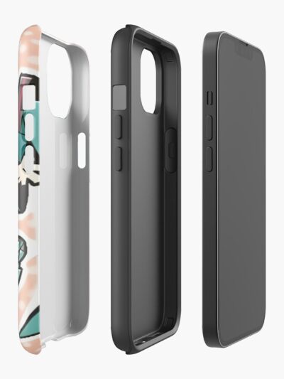 Alternative view of Chibi Hatsune Miku Vocaloid Iphone Case