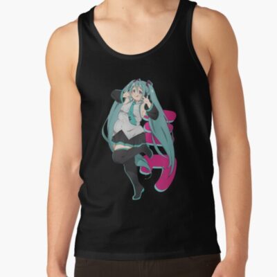 Alternative view of Dancing Hatsune Miku Tank Top