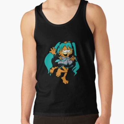 Alternative view of Garfsune Meowku Tank Top