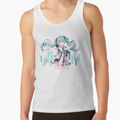 Alternative view of Play Music Hatsune Miku Tank Top