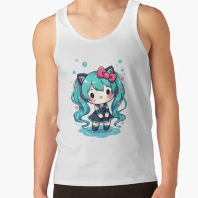 Alternative view of Hello Kitty Hatsune Miku Tank Top