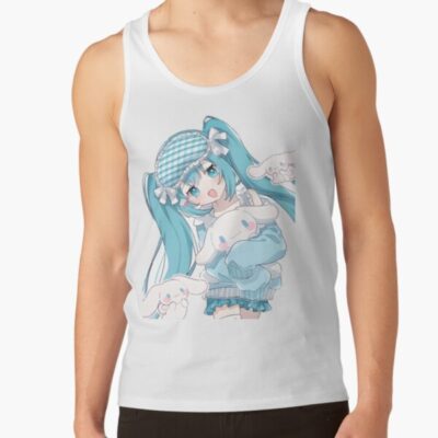 Alternative view of Hello Kitty Hatsune Miku Vocaloid Tank Top