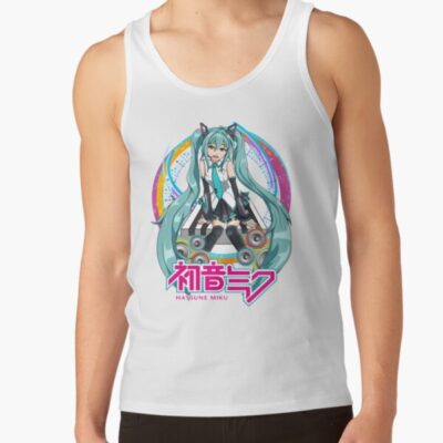 Alternative view of Hatsune Miku Vocaloid By T Tees Clothing Tank Top