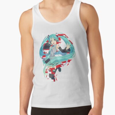 Alternative view of Dancing Hatsune Miku Tank Top