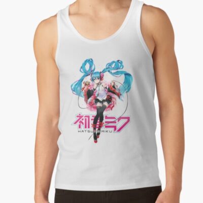 Alternative view of Hatsune Miku Sakura With Logo Tank Top