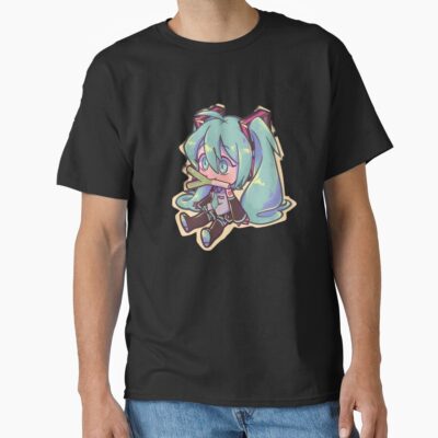Alternative view of Hello Kitty Hatsune Miku Vocaloid T-shirt