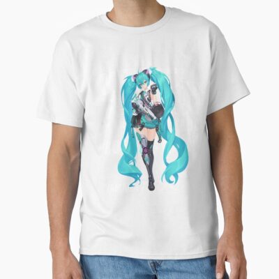 Alternative view of Hatsune Miku Soldier T-shirt