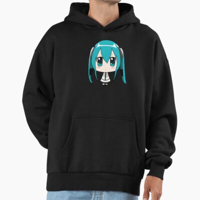 Alternative view of Chibi Hatsune Miku Vocaloid Hoodie