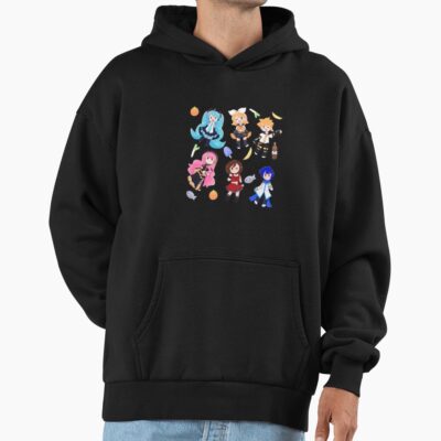 Alternative view of Vocaloid Chibi Chaos Hoodie