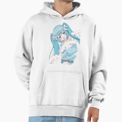 Alternative view of Cute Hatsune Miku Vocaloid Hoodie
