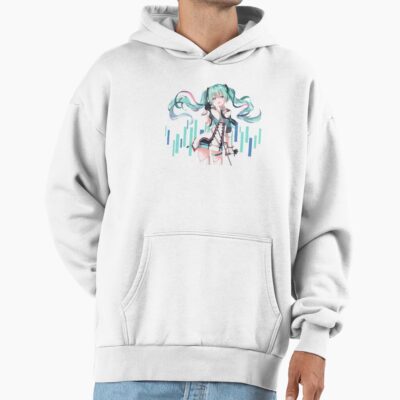 Alternative view of Play Music Hatsune Miku Hoodie
