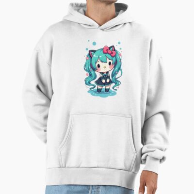 Alternative view of Hello Kitty Hatsune Miku Hoodie