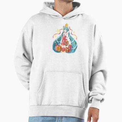 Alternative view of Christmas Hatsune Miku Hoodie