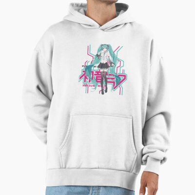 Alternative view of Kirei Hatsune Miku Vocaloid Hoodie