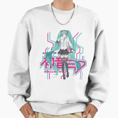 Alternative view of Kirei Hatsune Miku Vocaloid Sweatshirt