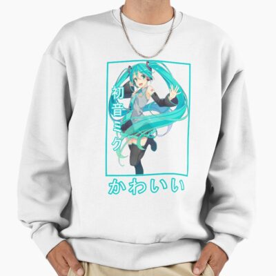 Alternative view of Blue Design Hatsune Miku Sweatshirt