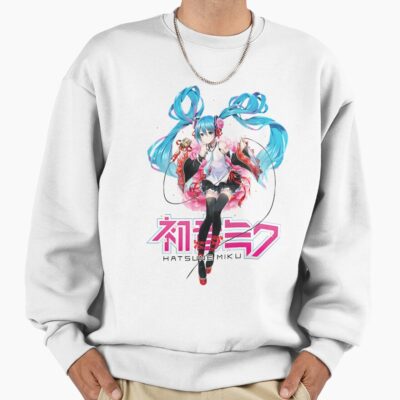 Alternative view of Hatsune Miku Sakura With Logo Sweatshirt