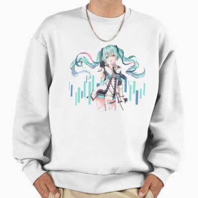 Alternative view of Play Music Hatsune Miku Sweatshirt
