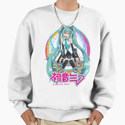 Alternative view of Hatsune Miku Vocaloid By T Tees Clothing Sweatshirt