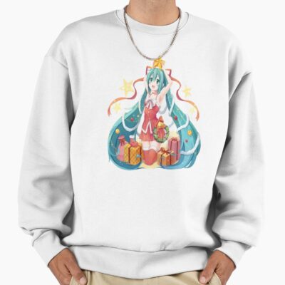 Alternative view of Christmas Hatsune Miku Sweatshirt