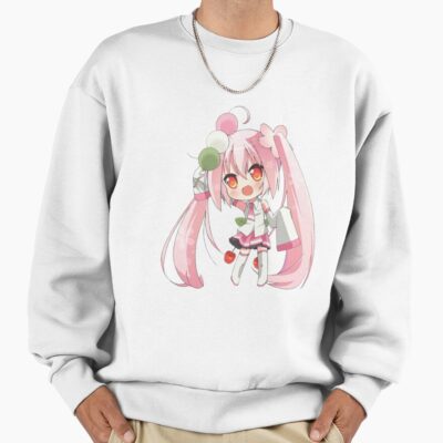 Alternative view of Pink Candy Hatsune Miku Sweatshirt