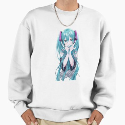 Alternative view of Shy Hatsune Miku Sweatshirt
