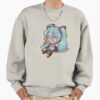 ssrcooversized sweatshirtmens 01oatmeal heatherfrontsquare productx1000 10 - Hatsune Miku UK Shop