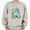 ssrcooversized sweatshirtmens 01oatmeal heatherfrontsquare productx1000 11 - Hatsune Miku UK Shop