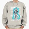 ssrcooversized sweatshirtmens 01oatmeal heatherfrontsquare productx1000 12 - Hatsune Miku UK Shop