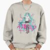 ssrcooversized sweatshirtmens 01oatmeal heatherfrontsquare productx1000 13 - Hatsune Miku UK Shop
