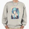 ssrcooversized sweatshirtmens 01oatmeal heatherfrontsquare productx1000 18 - Hatsune Miku UK Shop
