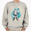 ssrcooversized sweatshirtmens 01oatmeal heatherfrontsquare productx1000 24 - Hatsune Miku UK Shop