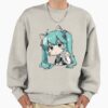 ssrcooversized sweatshirtmens 01oatmeal heatherfrontsquare productx1000 27 - Hatsune Miku UK Shop