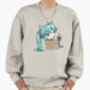 ssrcooversized sweatshirtmens 01oatmeal heatherfrontsquare productx1000 32 - Hatsune Miku UK Shop