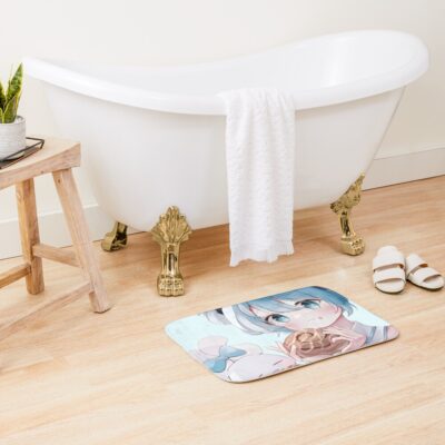 Alternative view of Eatten Hatsune Miku Vocaloid Bath Mat