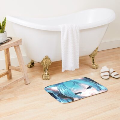 Alternative view of Huh Hatsune Mikuu Bath Mat