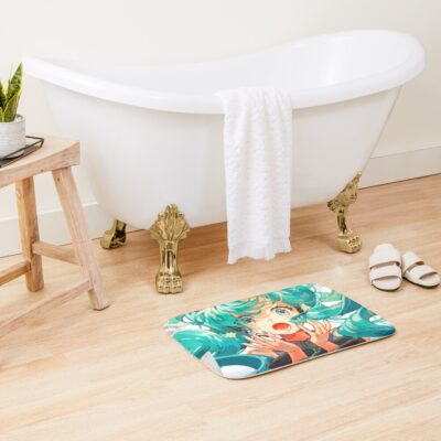 Alternative view of Anime Girl Bath Mat